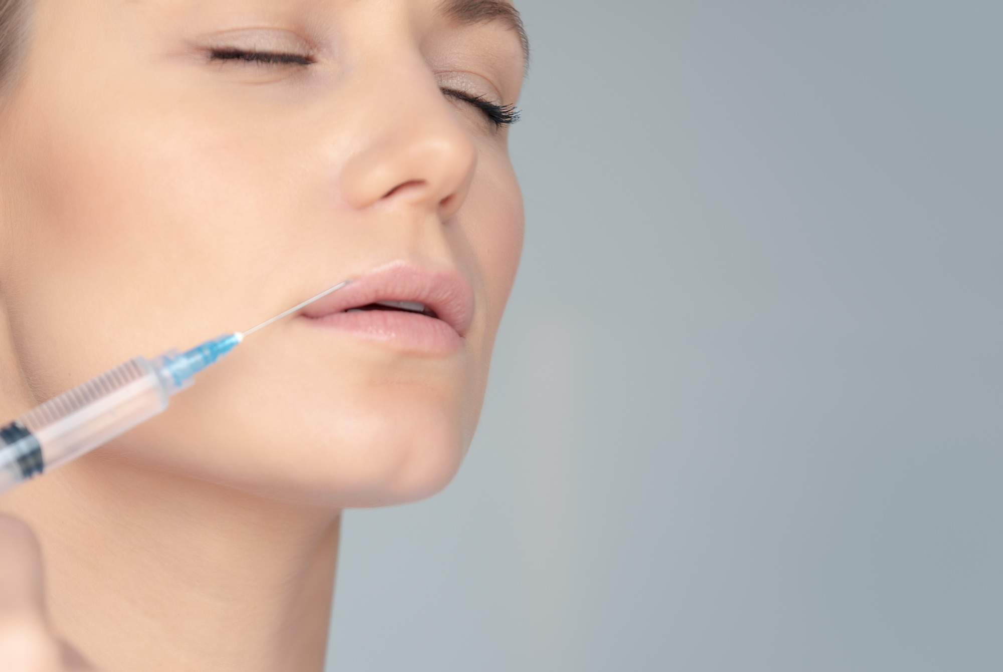 Lip Augmentation in a Beauty Salon