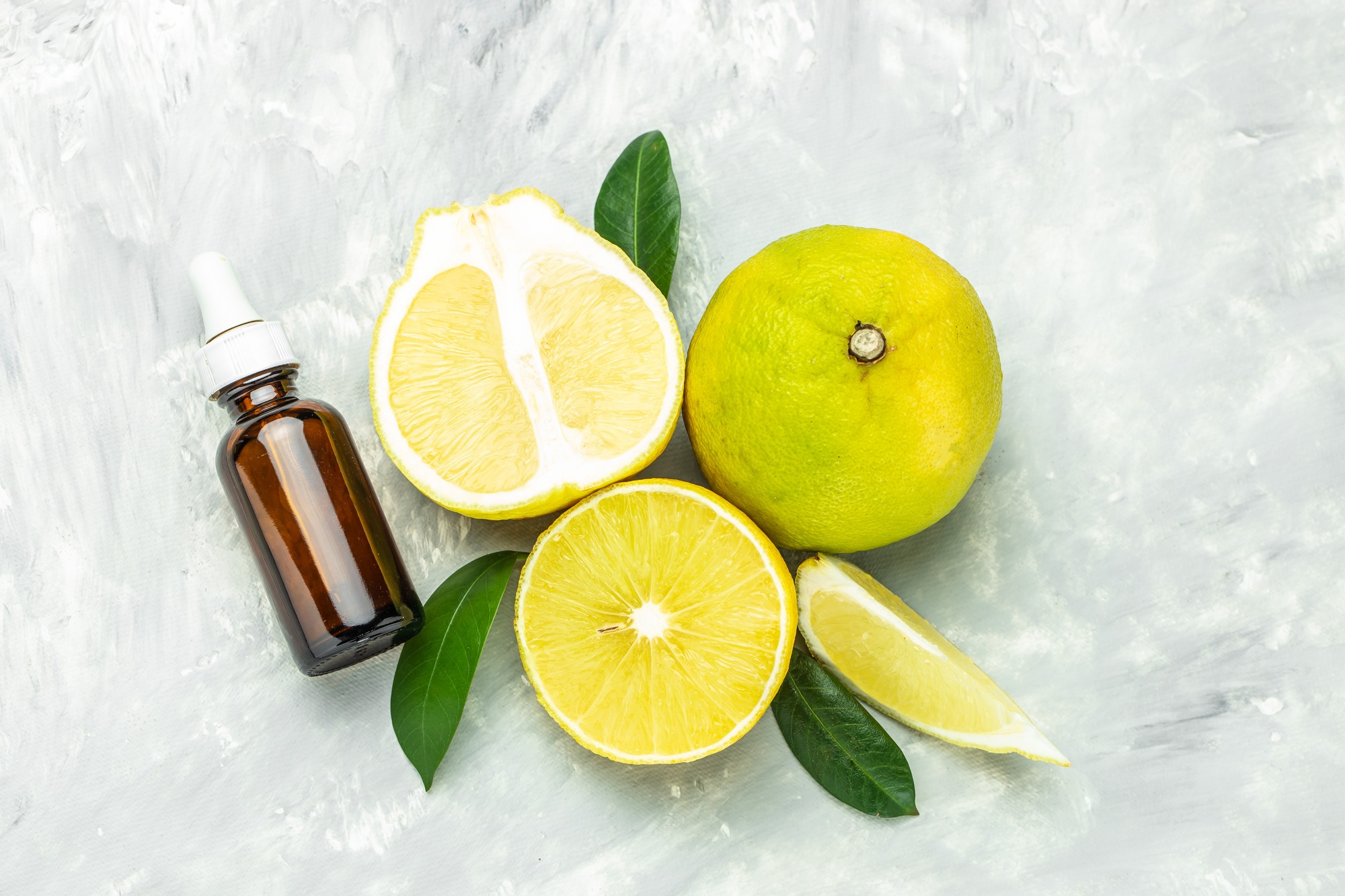 Citrus bergamia and Bergamot essential oil for spa and hair treatment, hair loss problem,